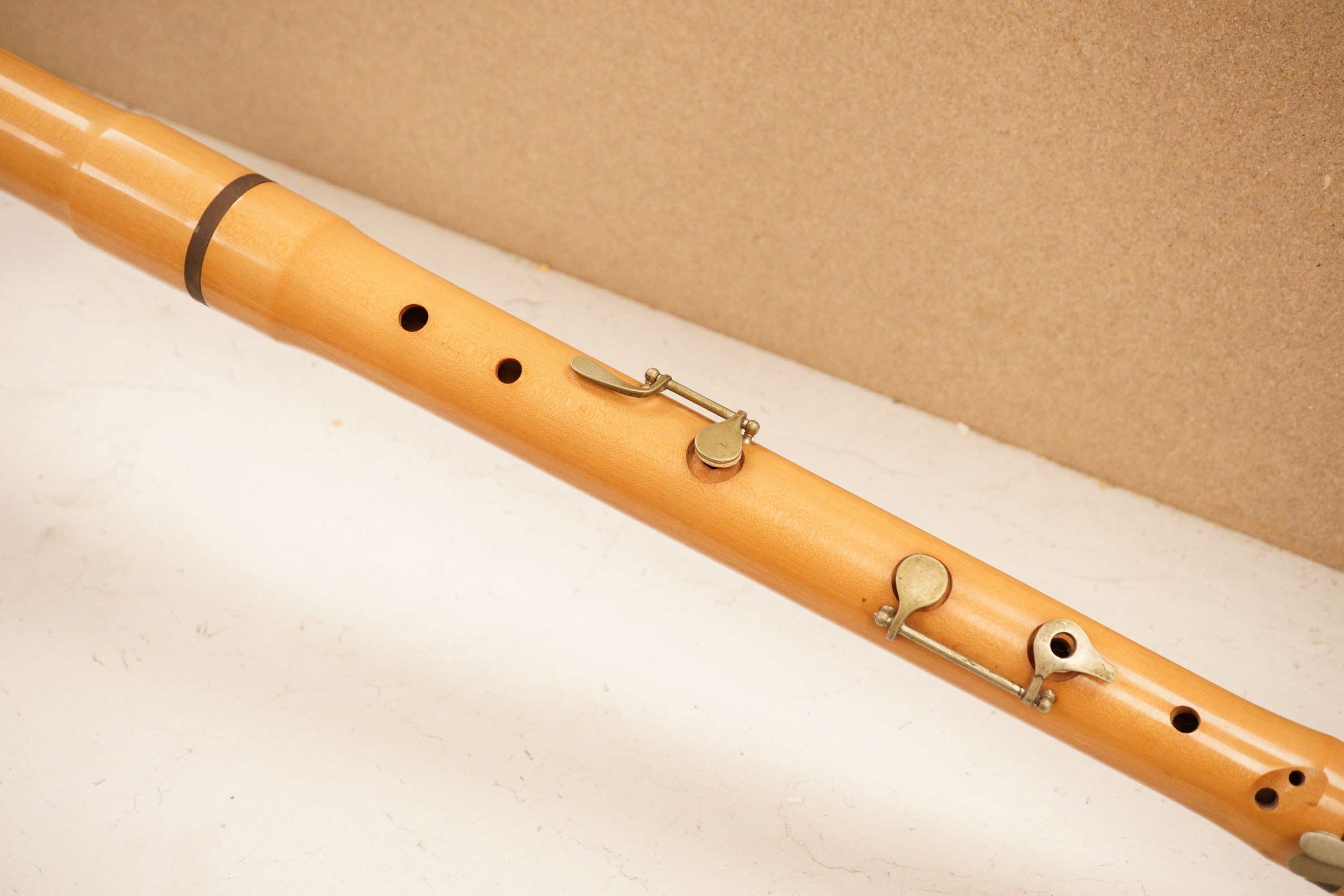 A Moeck bass recorder